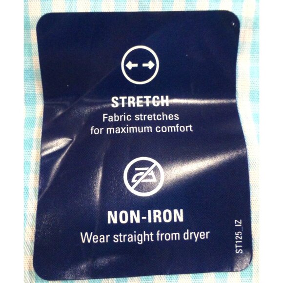 NWT Izod Colorblock Gingham Button Down Shirt Preppy Casual Summer Mens 4XL - Picture 8 of 15